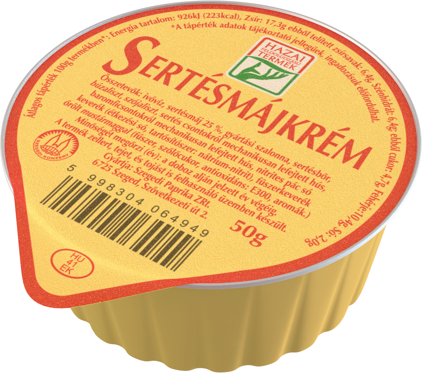 Sertésmájkrém 50g